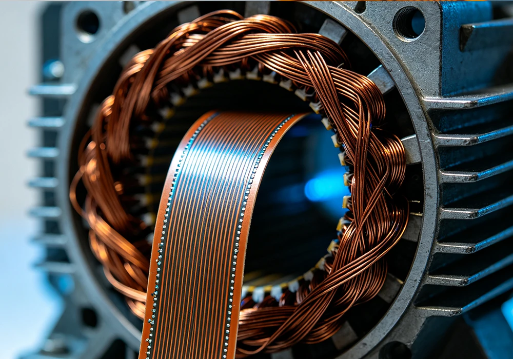 Signal Distortion from Servo Motor Electromagnetic Noise