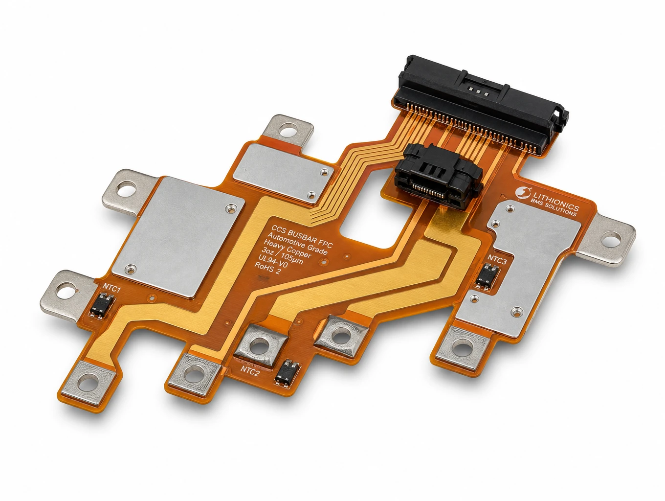 Heavy-Copper EV Battery Pack BMS & CCS FPC
