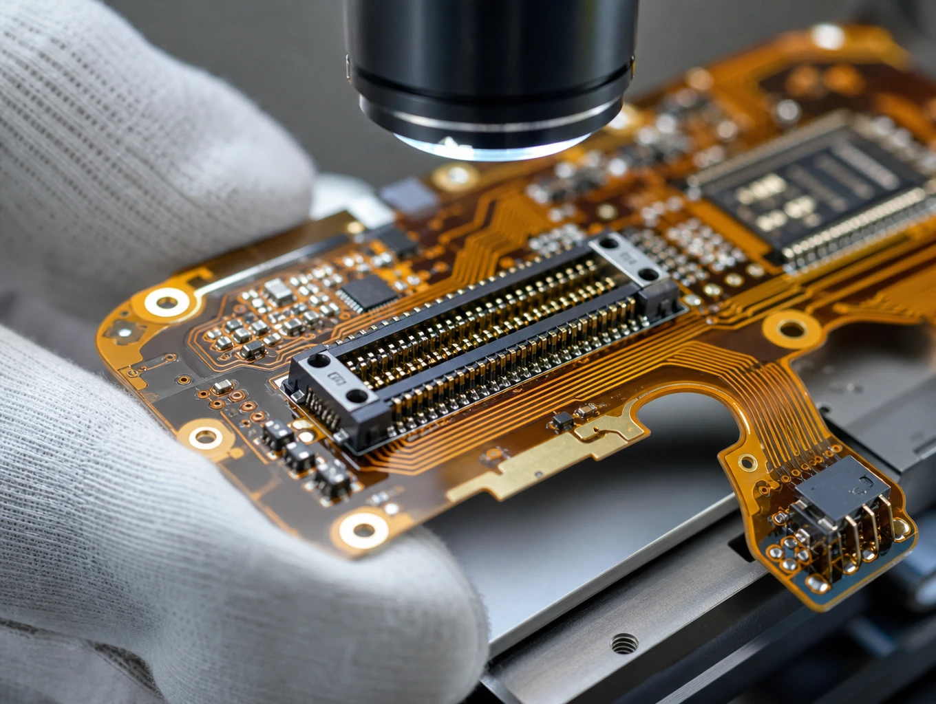 25–35μm Fine-Pitch HDI Routing & Micro-B2B Integration