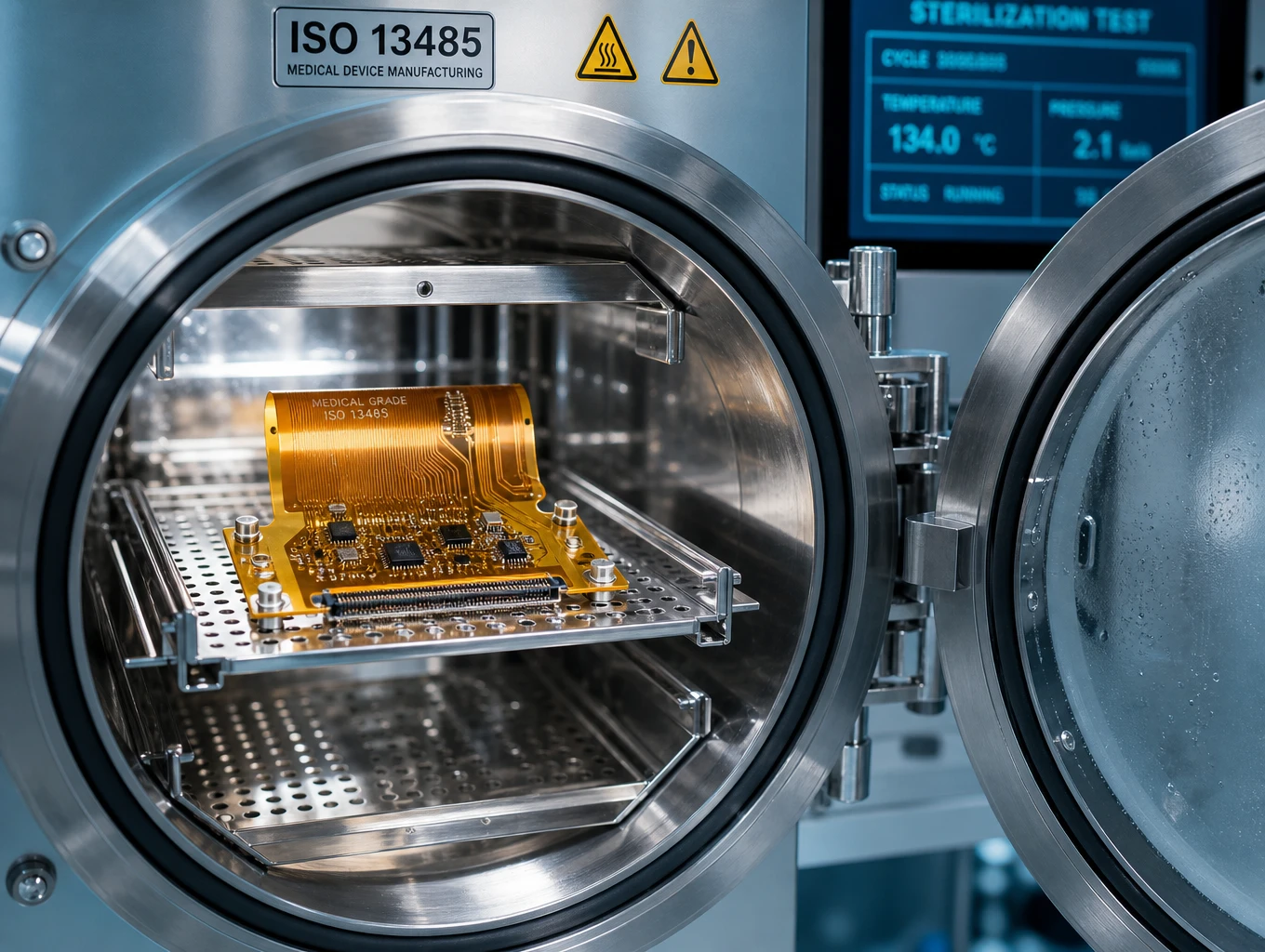 ISO 13485 Medical Compliance & Autoclave Sterilization Resilience